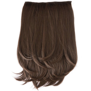 Synthetic Clip In Hair Extensions 16-20" – Espresso